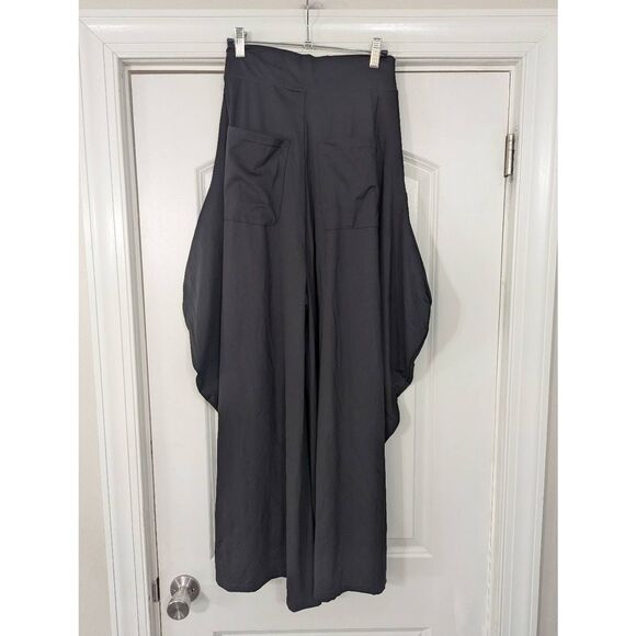 HALARA Black Wide Leg Pants - Picture 8 of 10